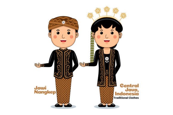 Central Java Ethnic Cloth Welcome 01: A Flexible Asset for Professional Design