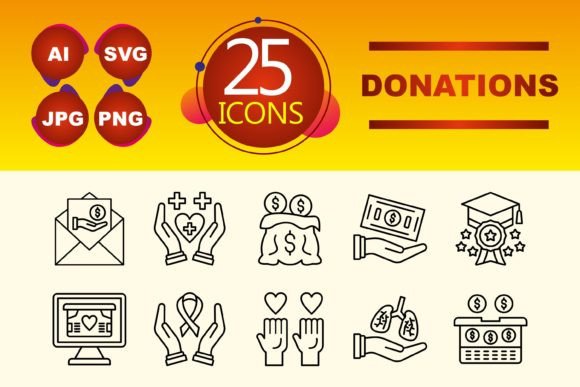 Donations Icons: Visual Tools for Modern Digital Communication