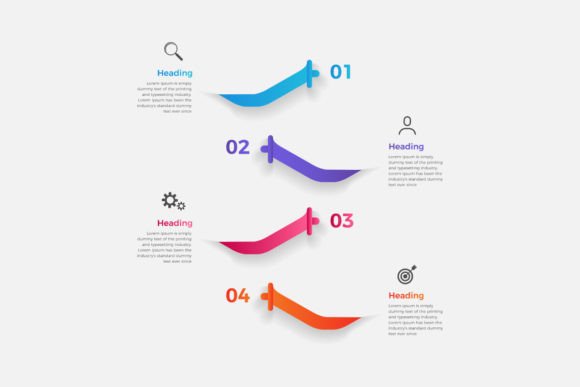 Harnessing a Four-Step Business Infographic to Clarify Your Message