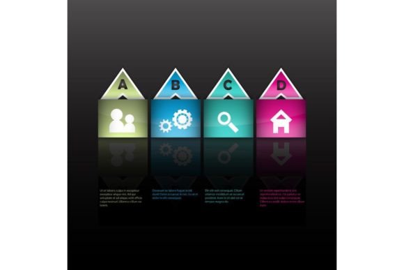 Modern Infographic Options: A Stylish Template for Today's Visuals