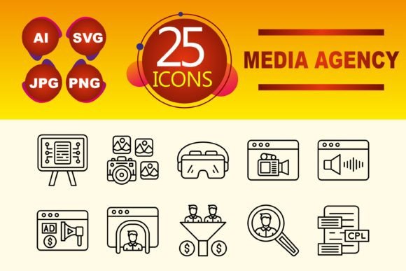 Why Media Agency Icons Are Essential for Modern Design Projects
